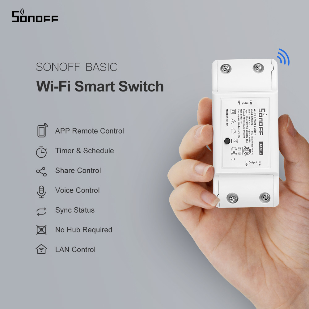 Sonoff Basic Switch - Itead SONOFF Temel R2 Mini DIY