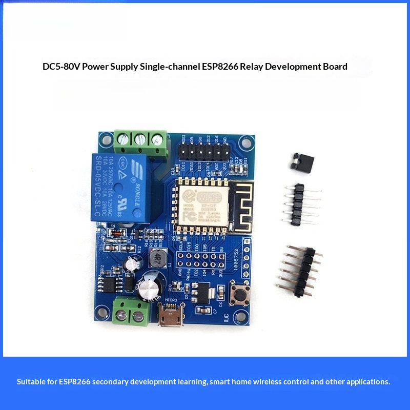 Relay 8 Channel Board - ESP8266 WiFi Tek Kanallı Röle Modülü,
