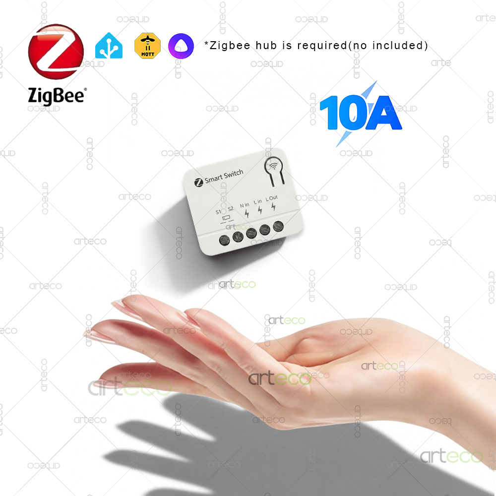 Smart Home Automation Diy - 10A Zigbee Mini Akıllı Anahtar Modülü