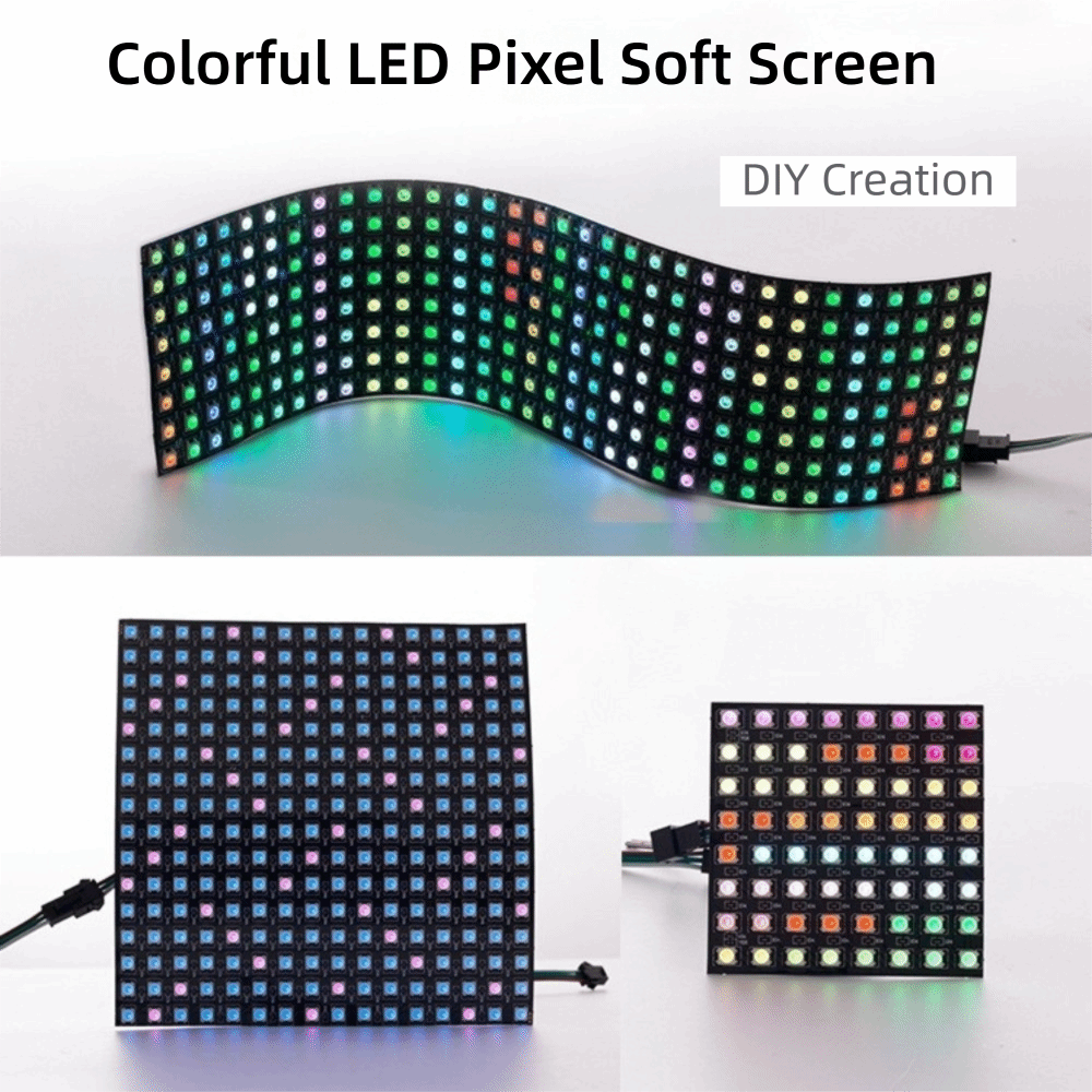 RGB Tam Renkli WS2812B LED Pan - Rgb Led Matrix 8X8 incelemesi ve fiyatı