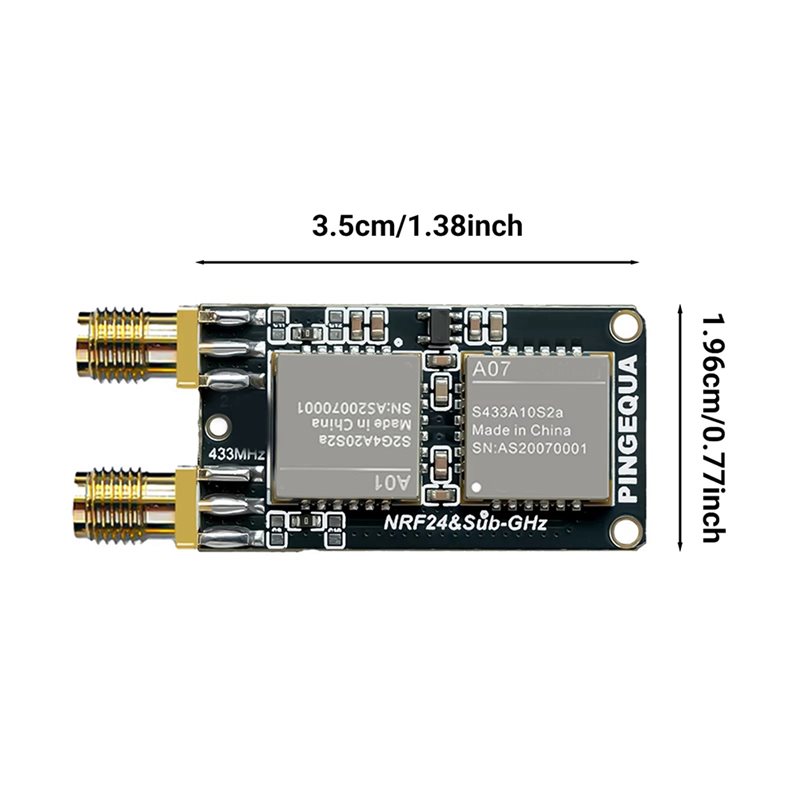 B27B NRF24+ CC1101 2,4 GHz ve  - 433Mhz Receiver Module incelemesi ve fiyatı