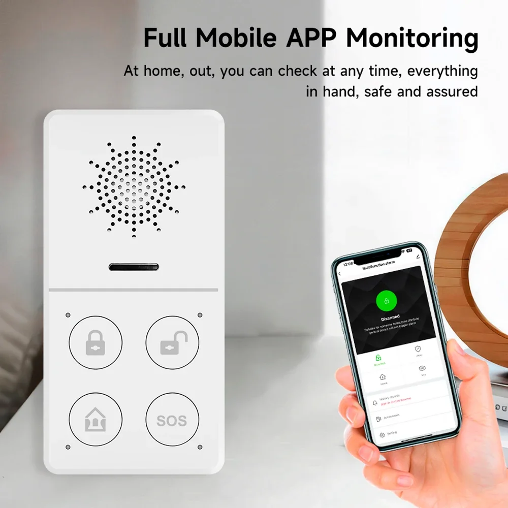 Tuya Wifi Akıllı Alarm Sistemi - Smart Home Automation Diy incelemesi ve fiyatı