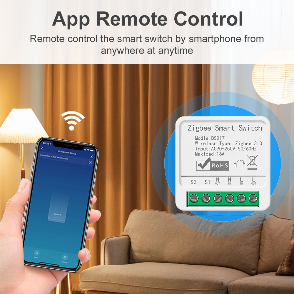 16A ZigBee3.0 Akıllı Işık Anah - Smart Home Automation Diy incelemesi ve fiyatı