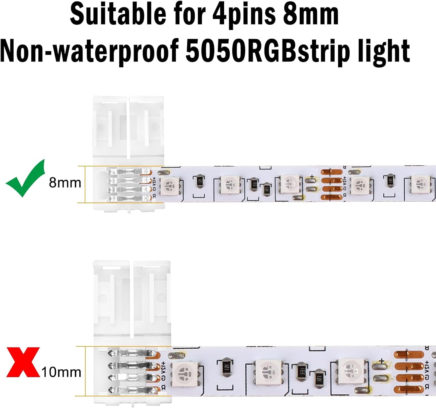 8mm-10mm 4-Pin I Şekli LED Şer - Rgb Led Matrix 8X8 incelemesi ve fiyatı