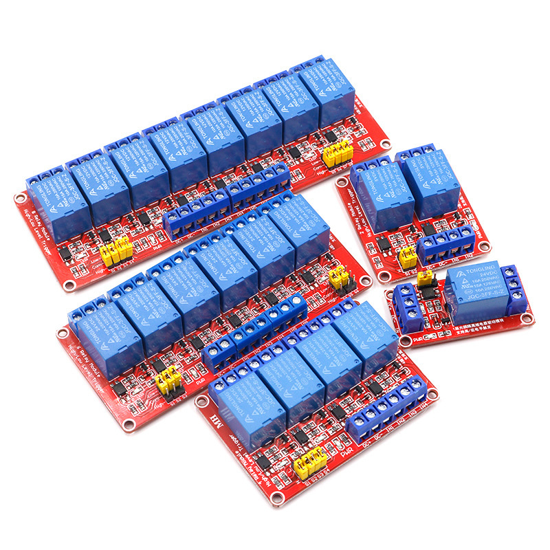 1/2/4/8 kanallı, optokuplör iz - Relay 8 Channel Board incelemesi ve fiyatı