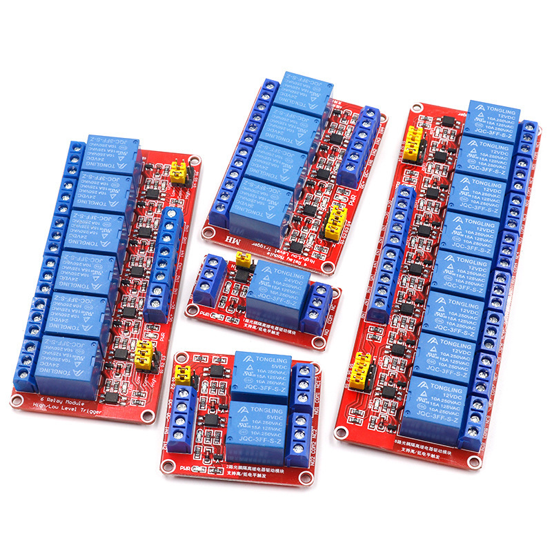 1/2/4/8 kanallı, optokuplör iz - Relay 8 Channel Board incelemesi ve fiyatı