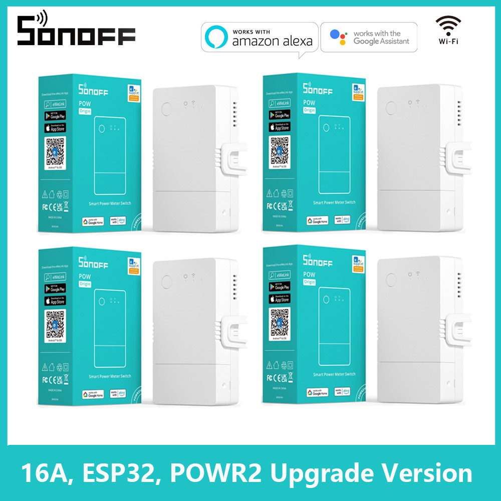 1-6 ADET SONOFF POW Origin Pow - Sonoff Basic Switch incelemesi ve fiyatı